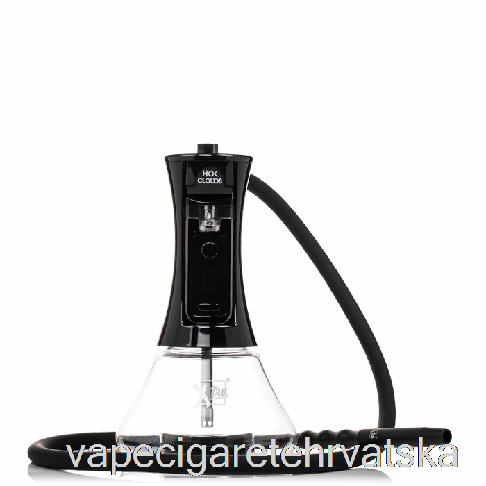 Vape Hrvatska Xtra Hok Clouds E-hookah Kit Black